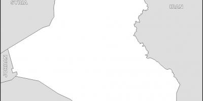 Карта Ірака пусты